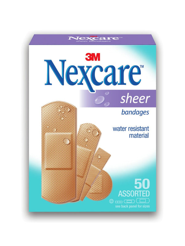 NEXCARE - Nexcare Sheer Assorted - 50/Box - Health And Hygiene Well Being - Holdnshop