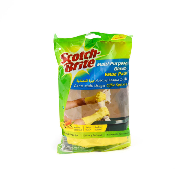 SCOTCH BRITE - ALLPURPOSE LARGE HOUSEHOLD GLOVES - Home Care - Holdnshop