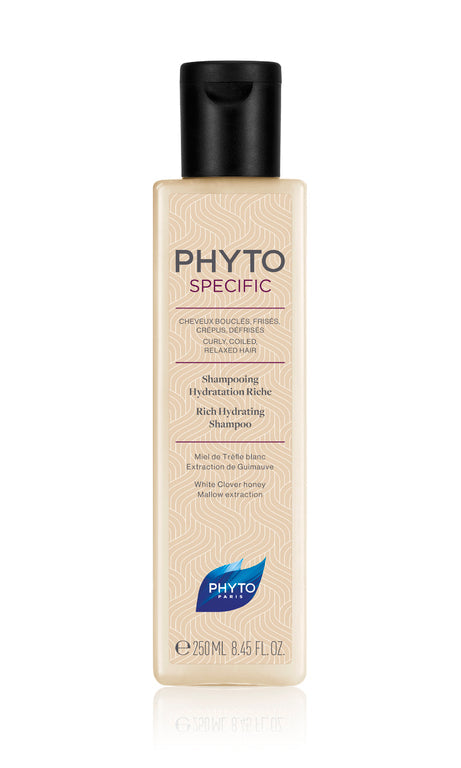 PHYTO - PHYTOSPECIFIC SHAMPOO HYDRATATION RICHE 250ML - CURLY, COILED AND RELAXED HAIR - Holdnshop