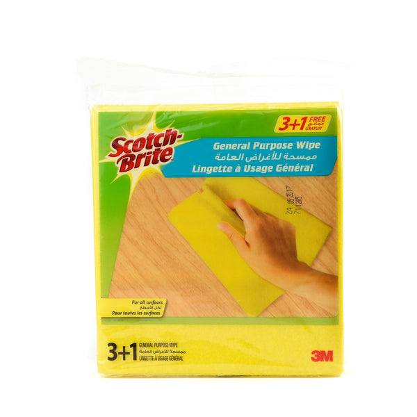 SCOTCH BRITE - MULTIPURPOSE WIPES CLOTH X 3 PLUS 1 FREE - Home Care - Holdnshop