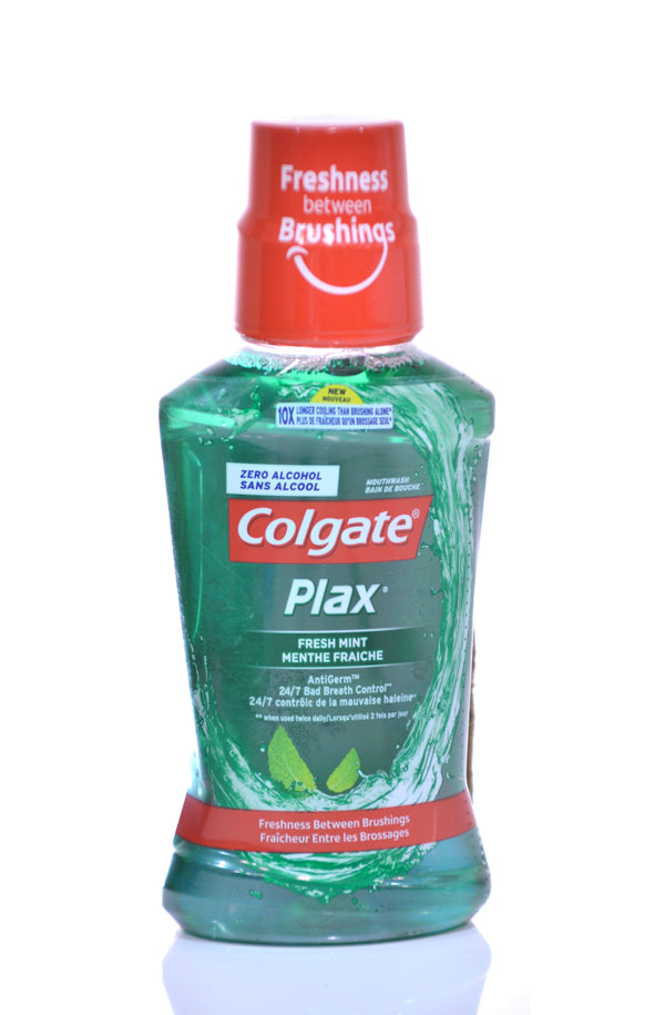 COLGATE - PLAX FRESH MINT MOUTHWASH- 250ML - Plax Green - Holdnshop