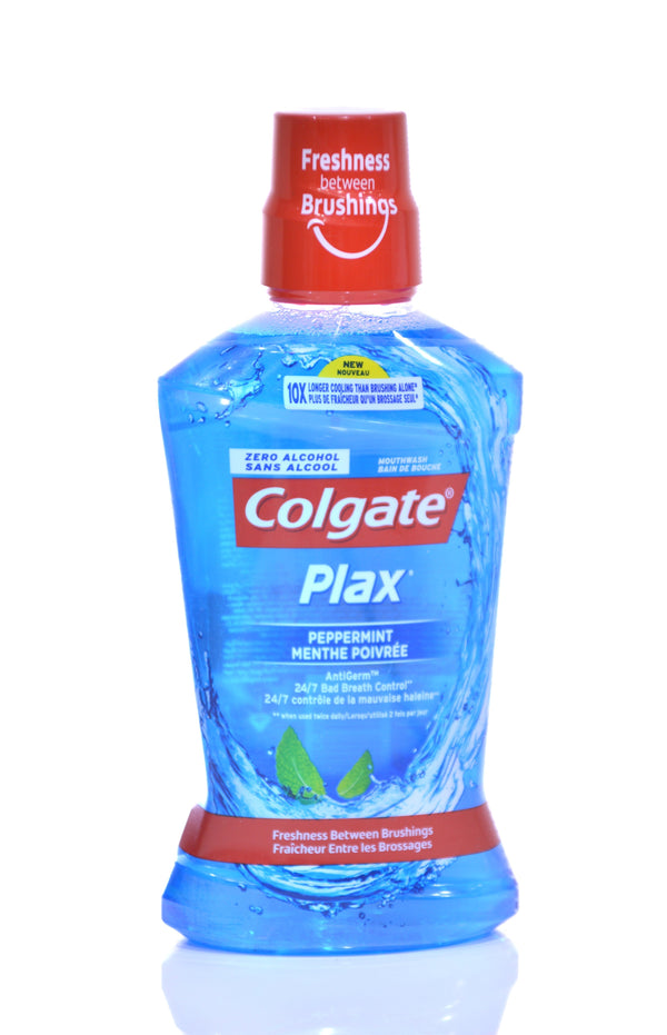 COLGATE - PLAX PEPPERMINT MOUTHWASH- 250ML - Plax Peppermint - Holdnshop