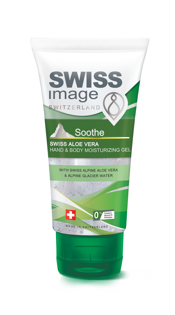 Swiss Image Body Care : Soothe Swiss Aloe Vera Hand & Body Moisturizing Gel