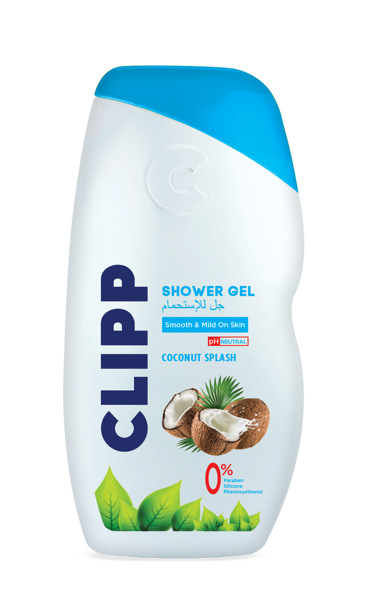 CLIPP - SHOWER GEL 250 ML COCONUT SPLASH - 20% OFF - Shower Gel - Holdnshop