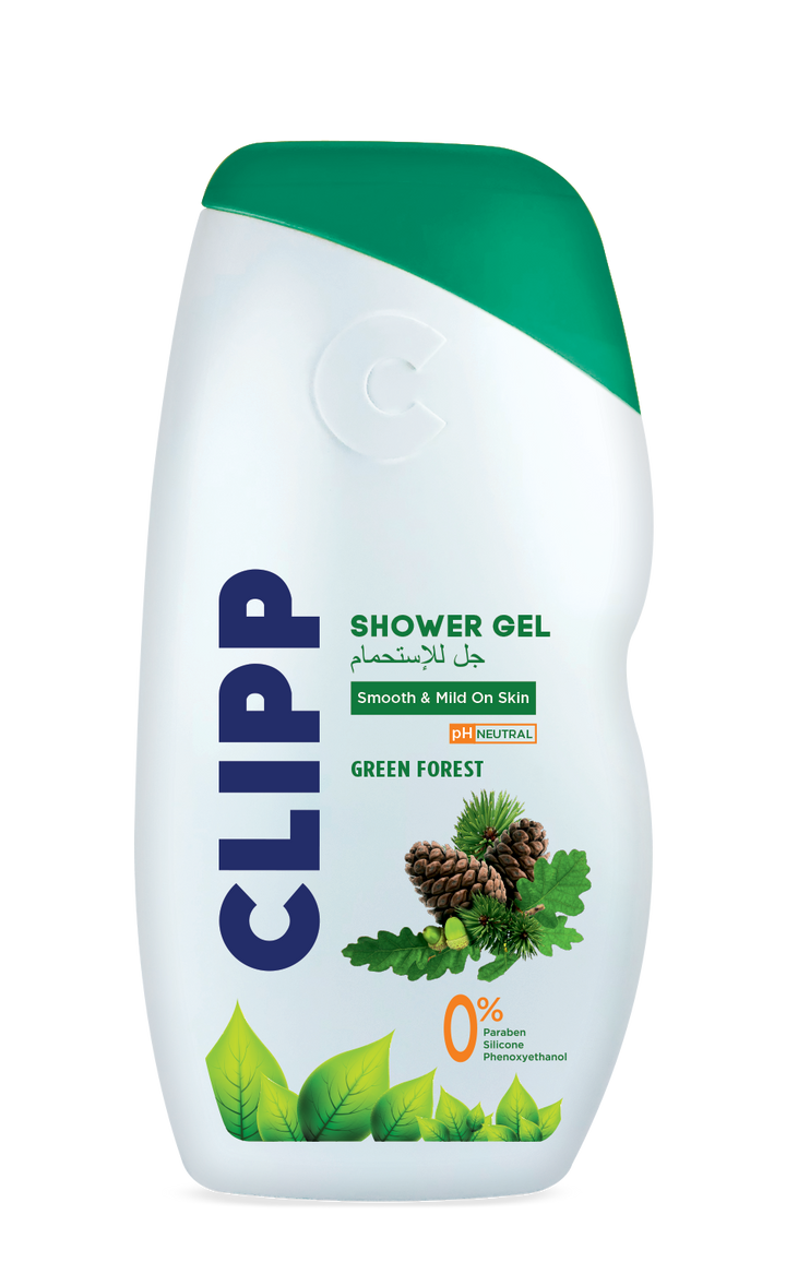 CLIPP - SHOWER GEL 250 ML GREEN FOREST -20% OFF - Shower Gel - Holdnshop