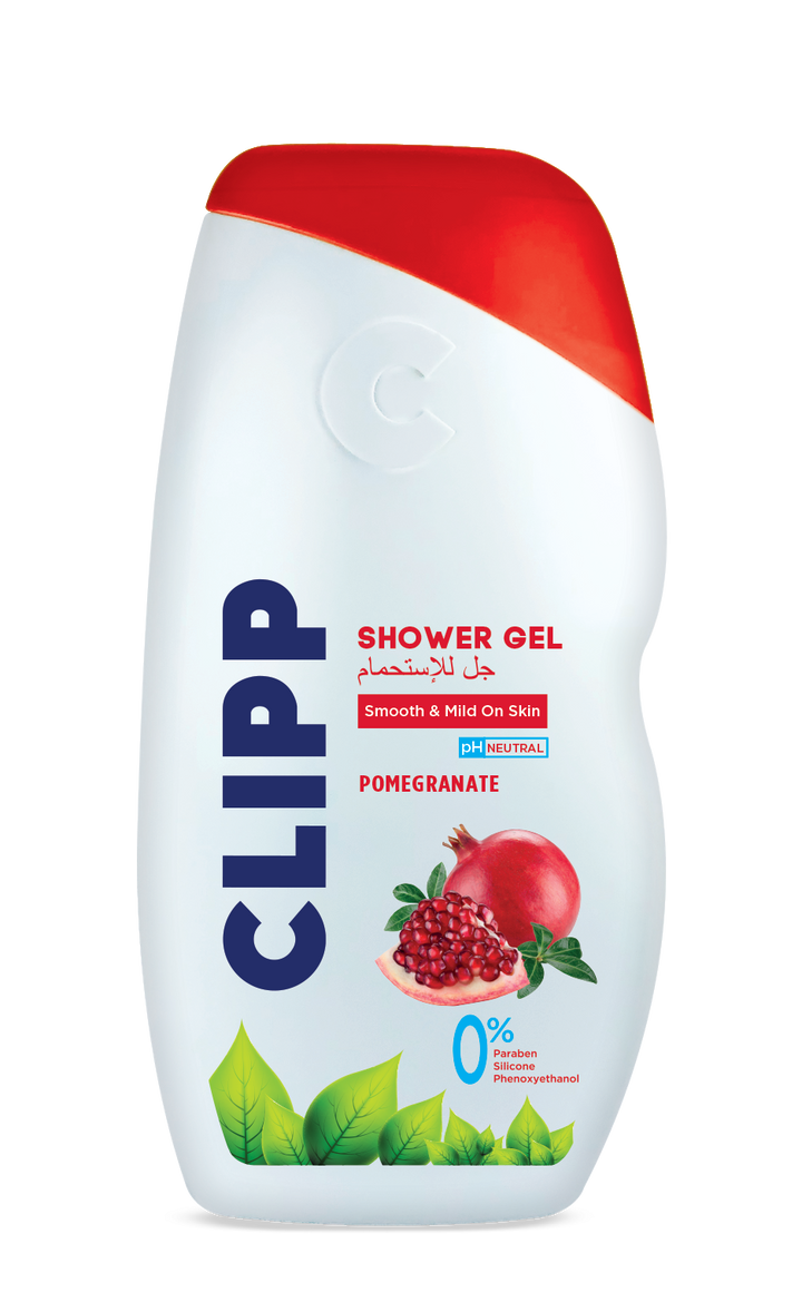 CLIPP - SHOWER GEL 250 ML POMEGRANATE -20% OFF - Shower Gel - Holdnshop