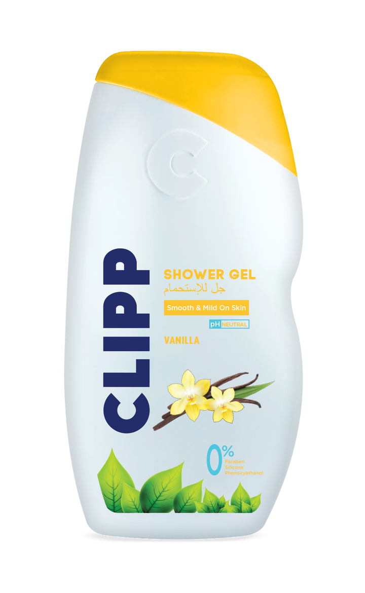 CLIPP - SHOWER GEL 250 ML VANILLA -20% OFF - Shower Gel - Holdnshop