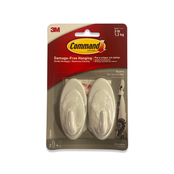 17086QES COMMAND(TM) QUARTZ TERRACE HOOKS