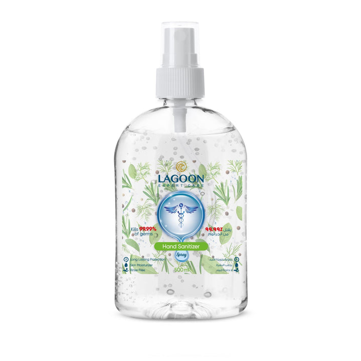 LAGOON - HAND SANITIZER  HERBAL SPRAY 500ML - Sanitizer Spray 500Ml - Holdnshop