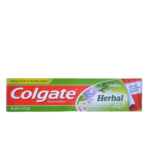 COLGATE - HERBAL TOOTHPASTE 50ML - Herbal - Holdnshop