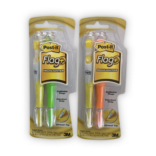 POST-IT - POST-IT HIGHLIGHTER-YELLOW/GREEN-YELLOW/ORANGE - Stationery - Holdnshop