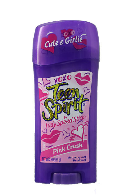 MENNEN - LADY SPEED STICK TEEN PINK CRUSH, ANTIPERSPIRANT DEODORANT, 65G - Stick Teen Pink Crush - Holdnshop