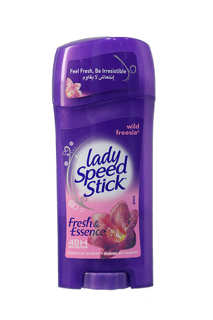 MENNEN - LADY SPEED STICK FRESH ESSENCE, ANTIPERSPIRANT DEODORANT, WILD FREESIA, 65G - Stick Wild Freesia - Holdnshop