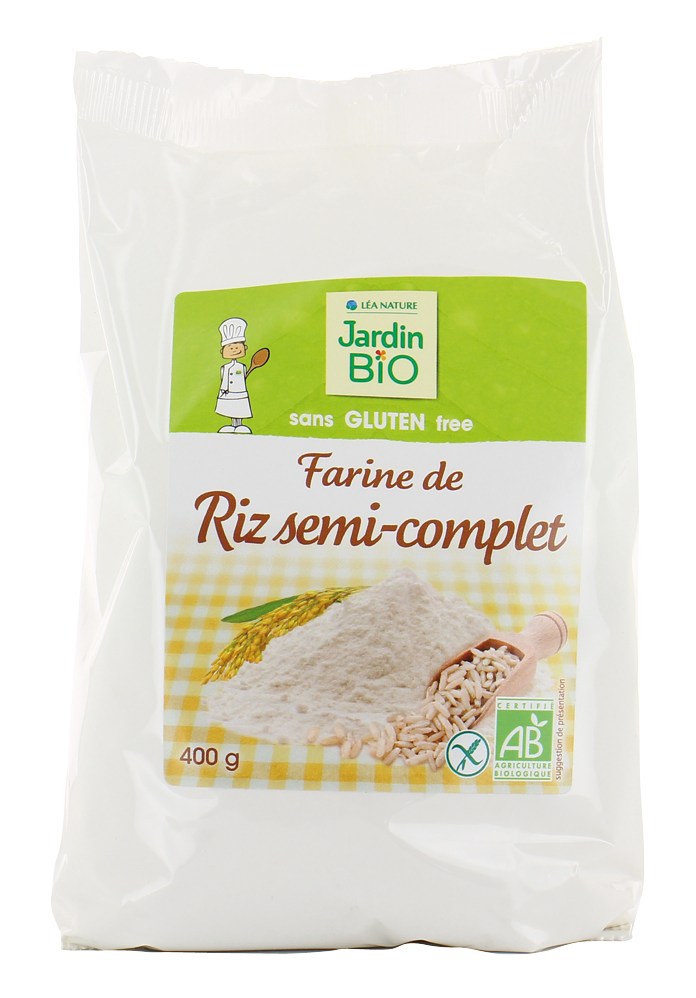 JARDIN BIO - Farine de riz semi complet - Food And Drinks - Holdnshop