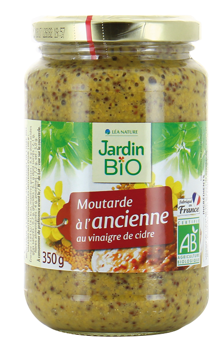 JARDIN BIO - Moutarde a l'ancienne au vinaigre de cidre - Food And Drinks - Holdnshop
