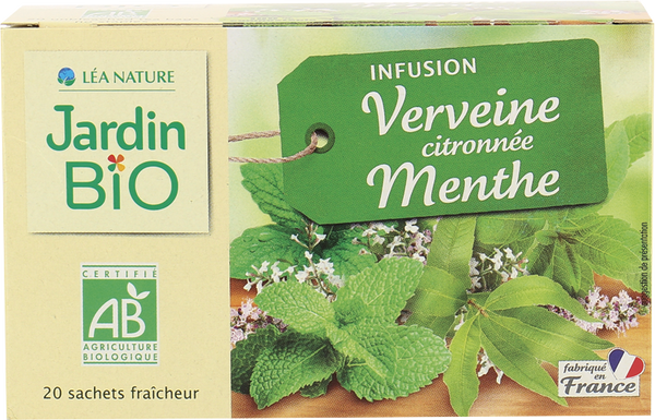 JARDIN BIO - Infusion Verveine citronnee menthe - Food And Drinks - Holdnshop