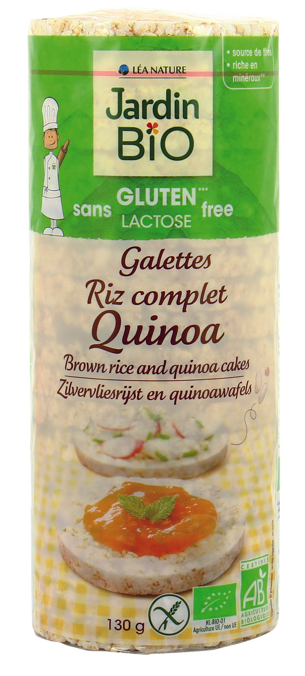 JARDIN BIO - Galettes Riz complet Quinoa sans gluten - Food And Drinks - Holdnshop