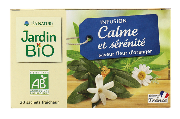 JARDIN BIO - Infusion calme et serenite - Food And Drinks - Holdnshop