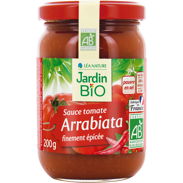 JARDIN BIO - Sauce arrabiata - Food And Drinks - Holdnshop