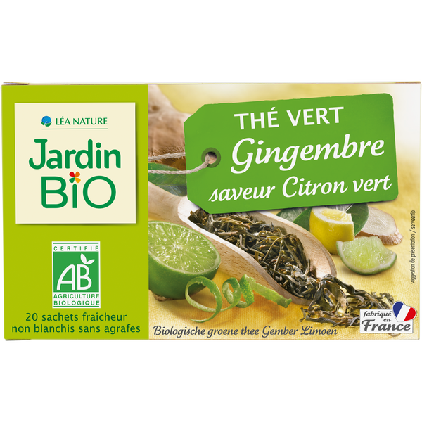 JARDIN BIO - The vert gingembre citron vert - Food And Drinks - Holdnshop