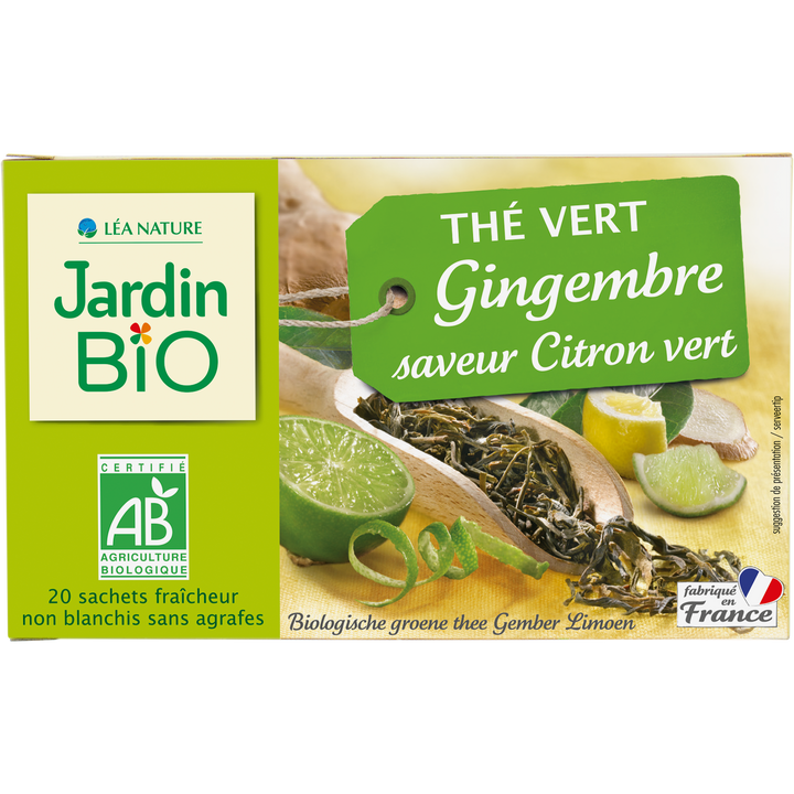 JARDIN BIO - The vert gingembre citron vert - Food And Drinks - Holdnshop