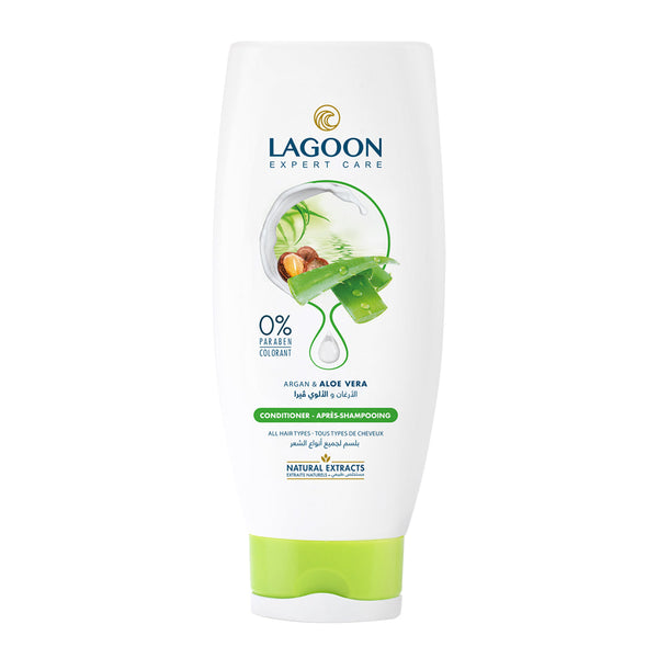 LAGOON - CONDITIONER ARGAN & ALOE VERA 400ml - Argan & Aloe Vera - Holdnshop