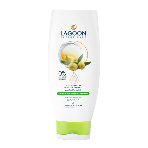 LAGOON - CONDITIONER  OLIVE & KERATIN 400ml - Olive & Keratin - Holdnshop