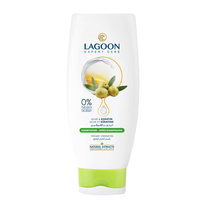 LAGOON - CONDITIONER  OLIVE & KERATIN 400ml - Olive & Keratin - Holdnshop