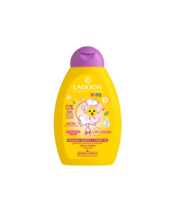 Lagoon Kids 2In1 Chamomile Shampoo & Shower Gel 400Ml