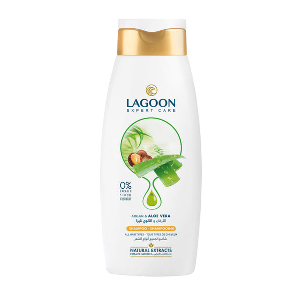 LAGOON - SHAMPOO ARGAN & ALOE VERA 400ml - Argan & Aloe Vera - Holdnshop