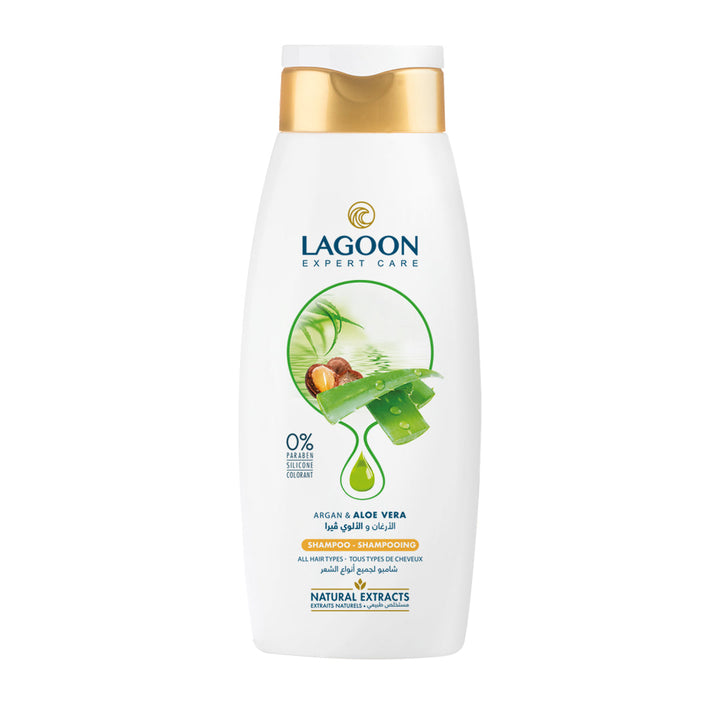 LAGOON - SHAMPOO ARGAN & ALOE VERA 400ml - Argan & Aloe Vera - Holdnshop