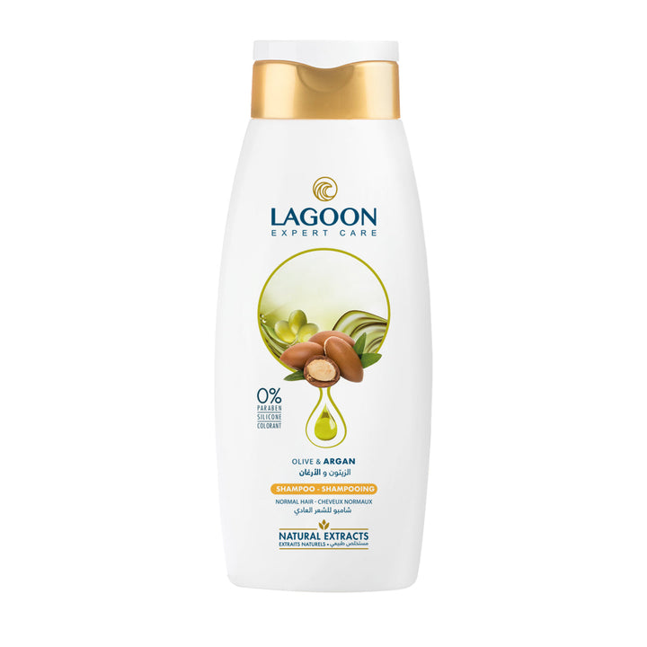 LAGOON - SHAMPOO OLIVE & ARGAN 400ml - Olive & Argan - Holdnshop