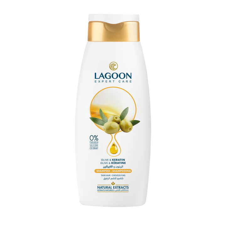 LAGOON - SHAMPOO OLIVE & KERATIN 750ml - Olive & Keratin - Holdnshop