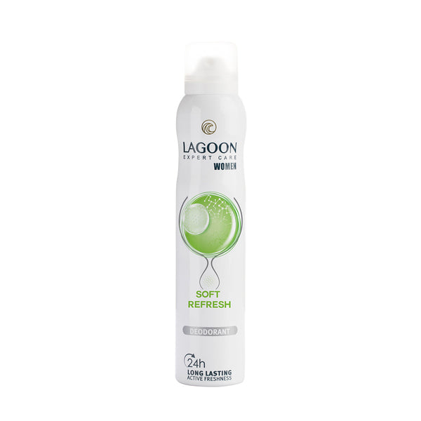 LAGOON - DEO SPRAY  WOMEN SOFT REFRESH 200ml - Spray Women Soft Refresh - Holdnshop