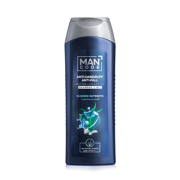 MANCODE - SHAMPOO 2IN1 ANTI-DANDRUFF ANTI-FALL 400ML - Hair Care - Holdnshop