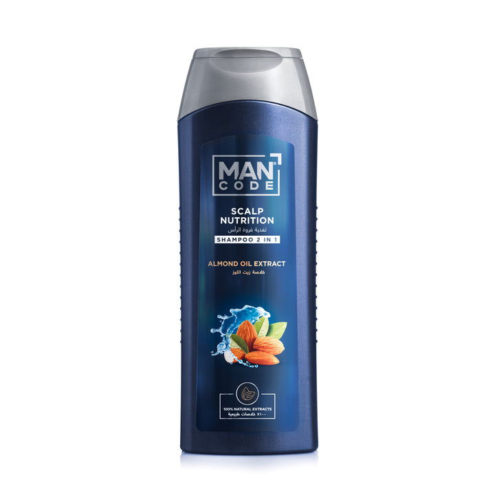 MANCODE - SHAMPOO 2IN1 REGULAR SCALP NUTRITION 400ML - Hair Care - Holdnshop