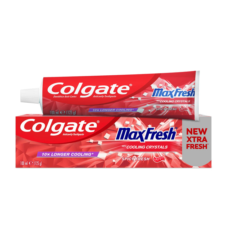 COLGATE - MAXFRESH SPICY TOOTHPASTE 100ML - Maxfresh Spicy - Holdnshop