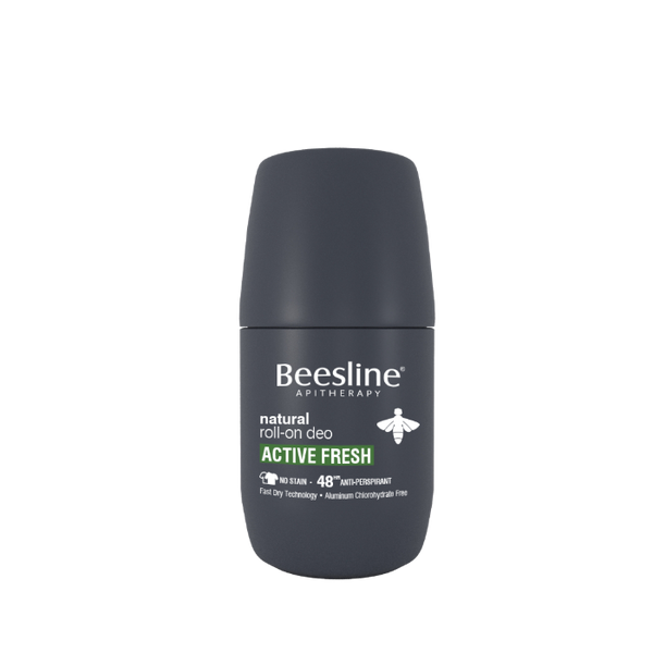 Natural Roll-On Deodorant - Active Fresh - 50ML