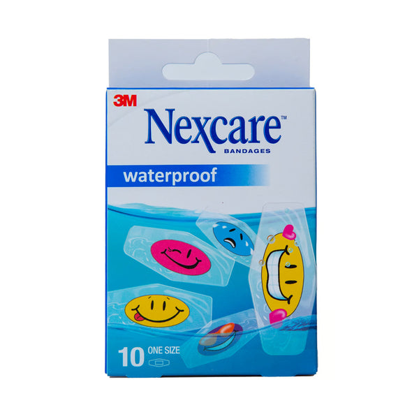 Nexcare Waterproof Tatoo Smily 10