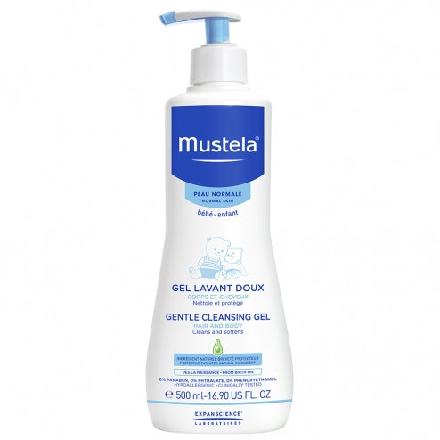 MUSTELA - NORMAL SKIN-GENTLE CLEANSING GEL 500ML - Normal Skin - Holdnshop