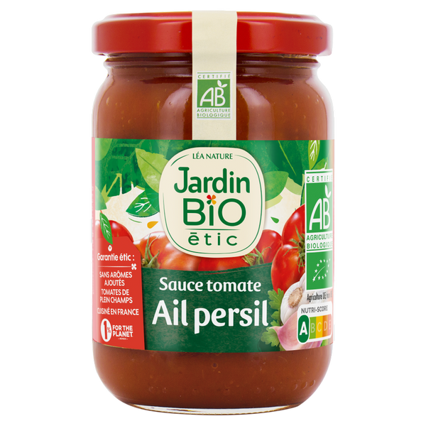 JardinBio-Etic Sauce Tomate Ail Persilbio*200G