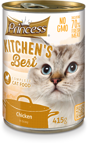 PRINCE & PRINCESS - CAT CANNED FOOD CHICKEN & TURKEY 415G - Pet Care - Holdnshop