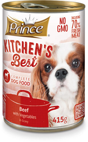 PRINCE & PRINCESS - DOG CANNED FOOD BEEF 415G - Pet Care - Holdnshop