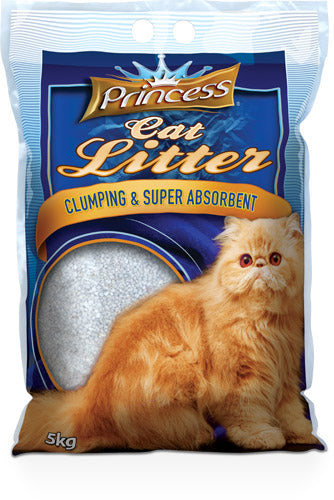 PRINCE & PRINCESS - CAT LITTER BENTONITE 5KG - Pet Care - Holdnshop