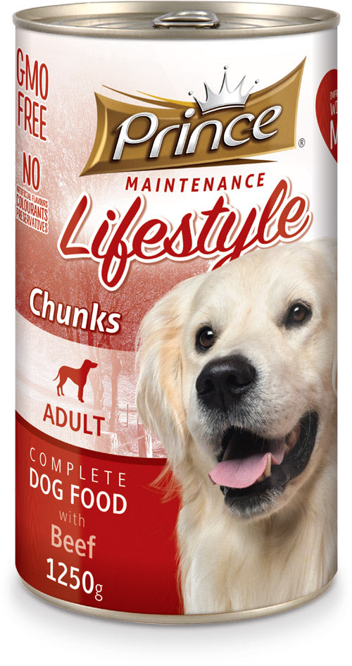 PRINCE & PRINCESS - DOG CANNED FOOD BEEF 1.23KG - Pet Care - Holdnshop