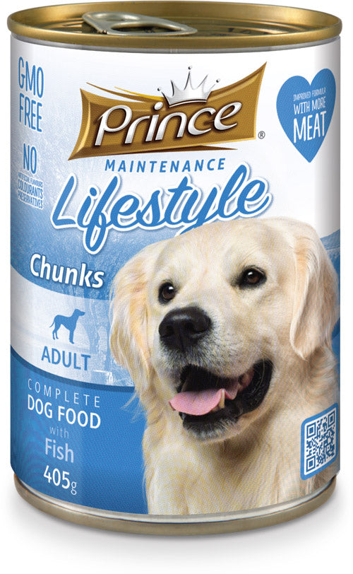 PRINCE & PRINCESS - DOG LIFESTYLE CHUNKS Fish 405g - Pet Care - Holdnshop