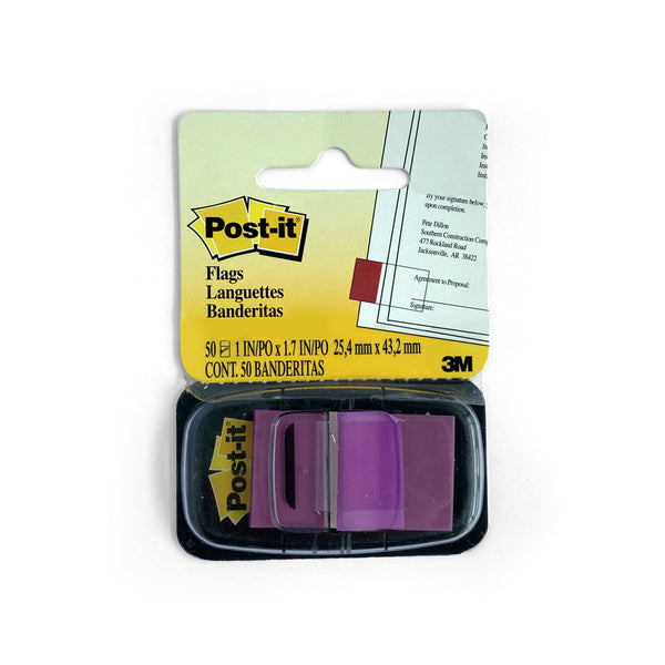 Post-It Flags - Purple - 1 X 1.7 - 50 Sh