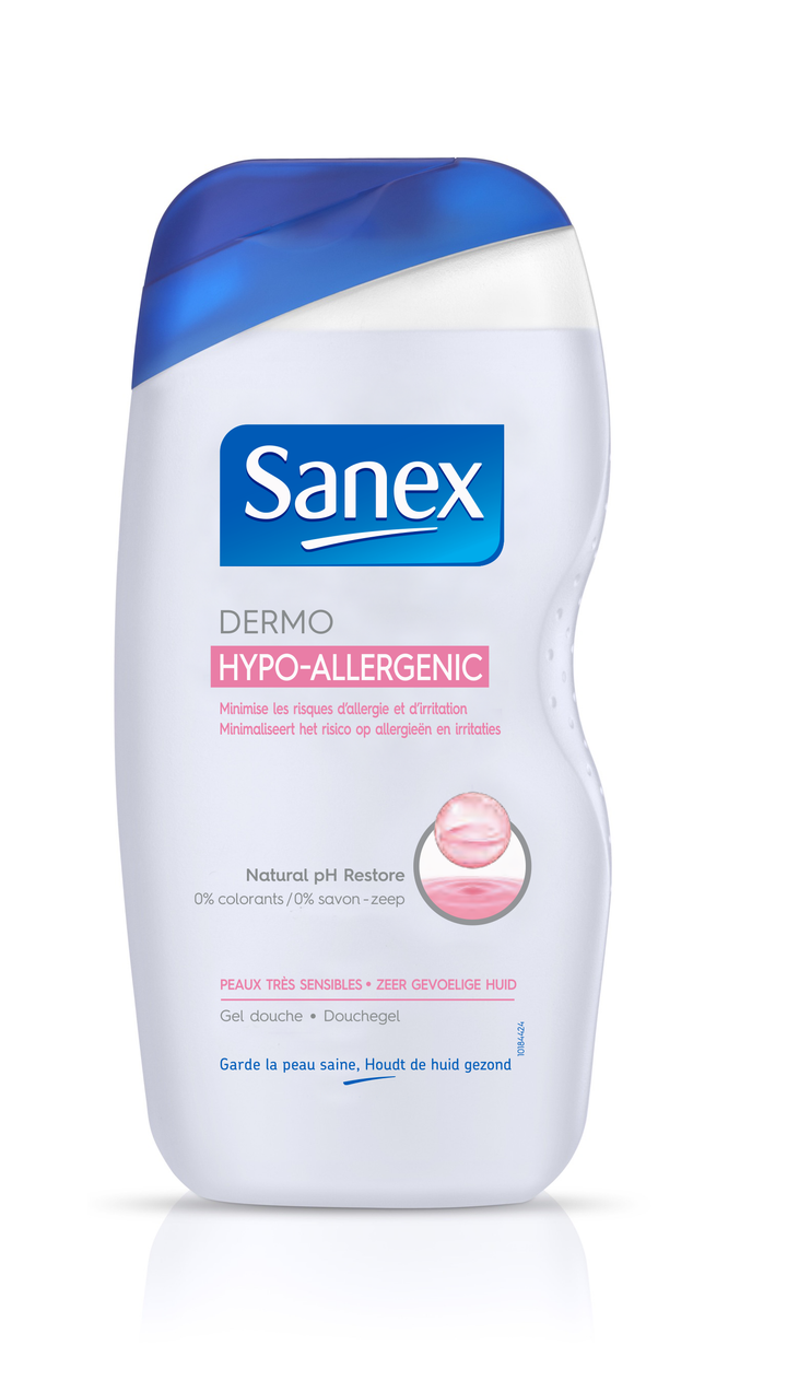 SANEX - SHOWER GEL DERMO HYPOALLERGENIC 500ML - Dermo Hypoallerg - Holdnshop