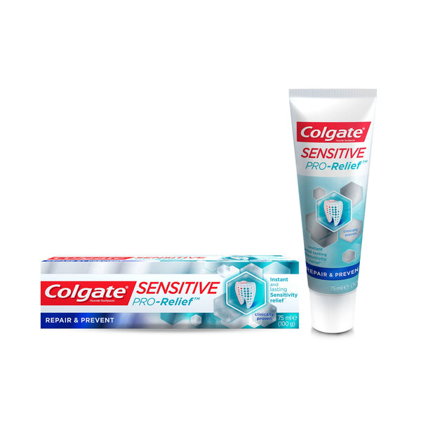 COLGATE - SENSITIVE PRO RELIEF REPAIR & PREVENT TOOTHPASTE 75ML - Sensitive Pro Relief Rep&Prev - Holdnshop