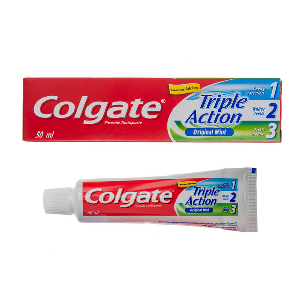 COLGATE - TRIPLE ACTION TOOTHPASTE 50ML - Triple Action 50Ml - Holdnshop